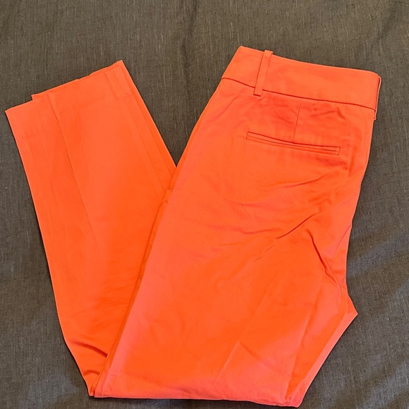 Vibrant Pink JCrew Cafe Capri - Picture 1 of 1